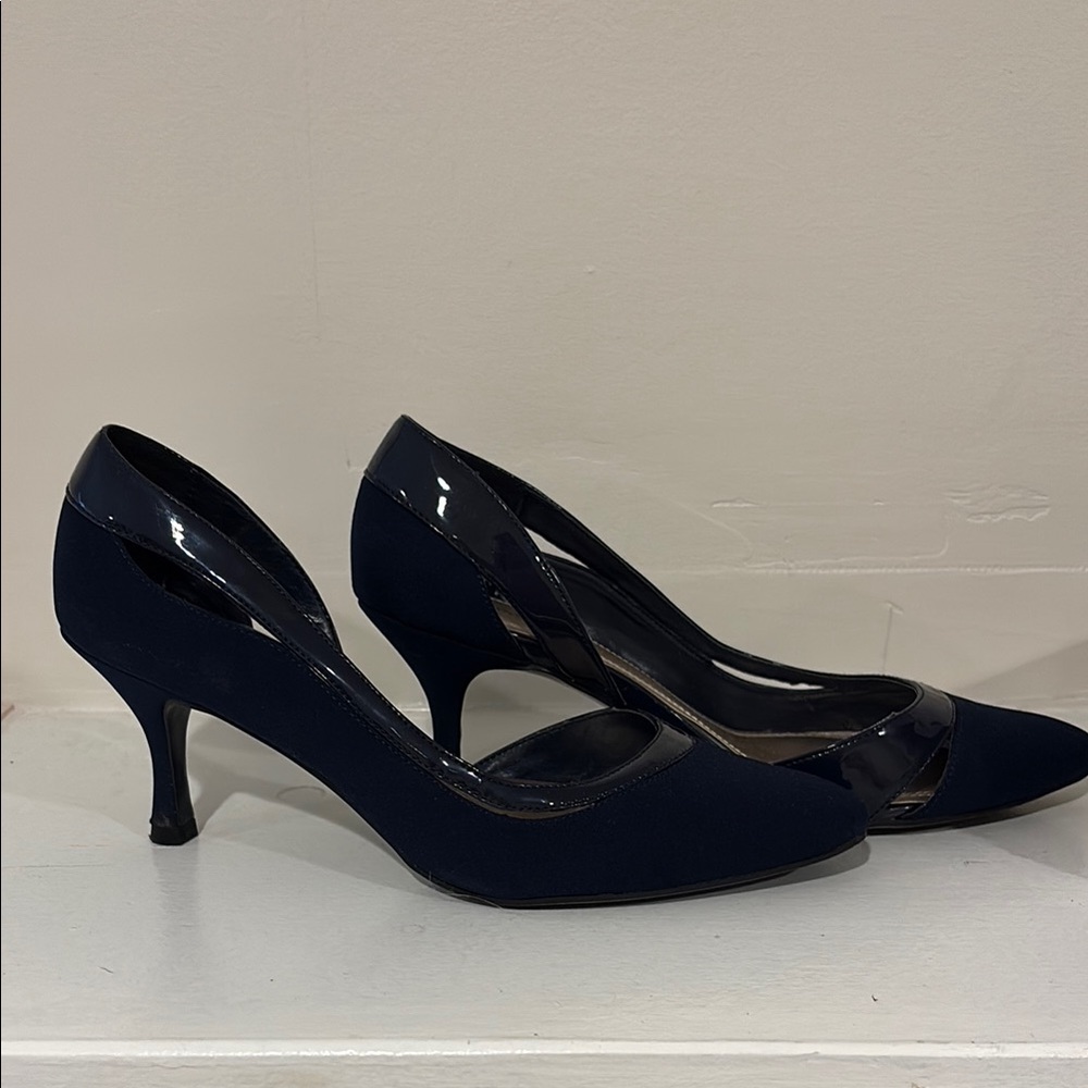 Elegant Navy Women's Heels